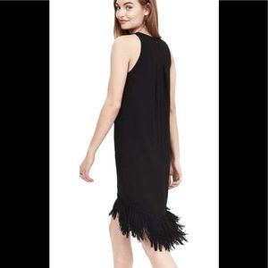 Banana Republic fringe hem dress